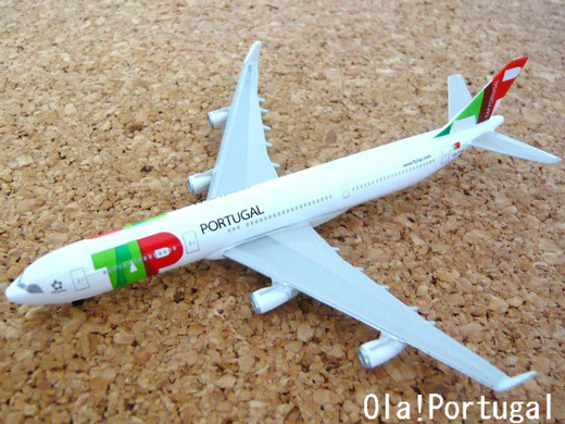 飛行機模型：TAP Portugal Airbus A340-300