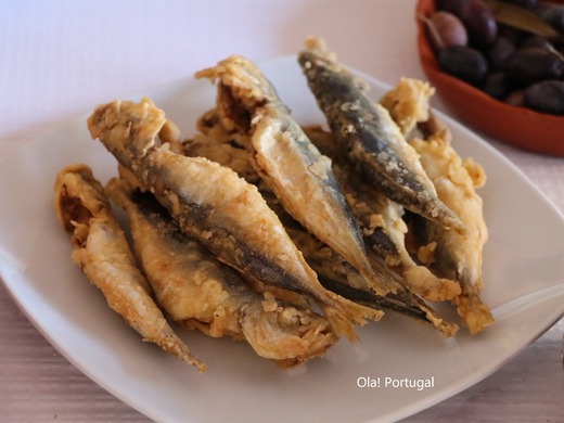 ポルトガル料理：小魚のフライ