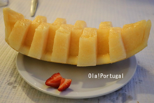 ポルトガルの夏の果物:Melao メラォン
