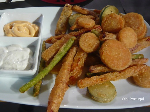 ポルトガル料理：Tempura de Vegetais