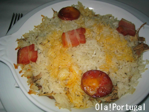 ポルトガル料理:Arroz de Pato アローシュ・デ・パト(鴨ご飯)