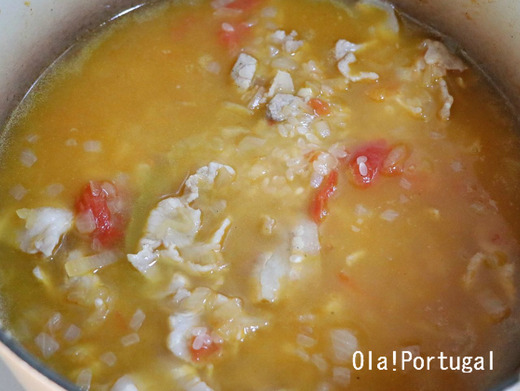 ポルトガル料理:Arroz de Ameijoas アロース・デ・アメイジョアス