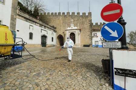 Obidos, Portugal, Covid-19