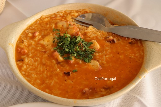 ポルトガルの米料理:Arroz de Polvo アローシュ・デ・ポルヴォ