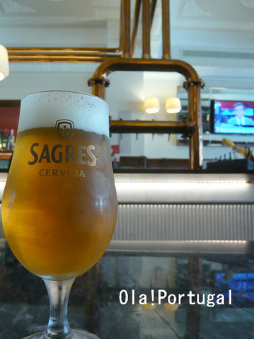 ポルトガル料理食べまくり:Cerveja セウヴェージャ(生ビール)