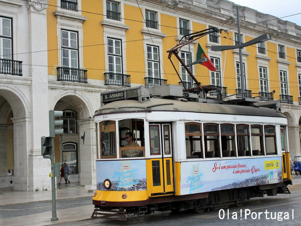 リスボン市電１５番線に乗ってみた Ola Portugal 与茂駄 よもだ とれしゅ オラ ポルトガルのブログ