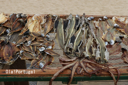ポルトガルの魚の干物