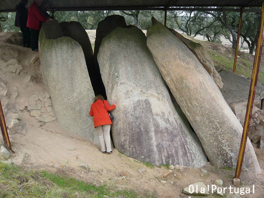 Dolmen of Zambujeiro (Evora, Portugal)