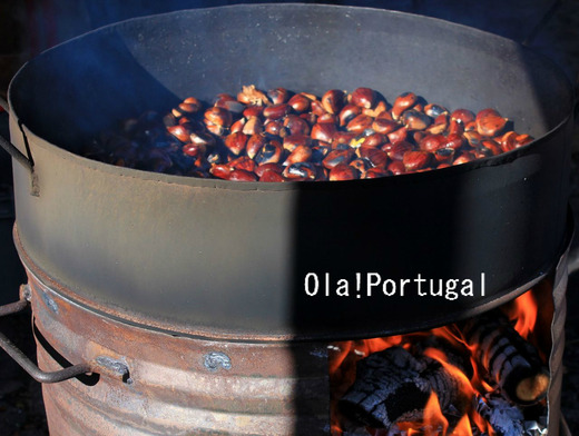ポルトガルの秋~冬の風物詩:焼き栗