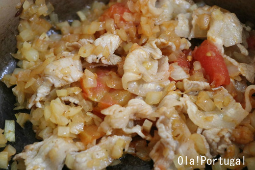 receita de arroz de ameijoas