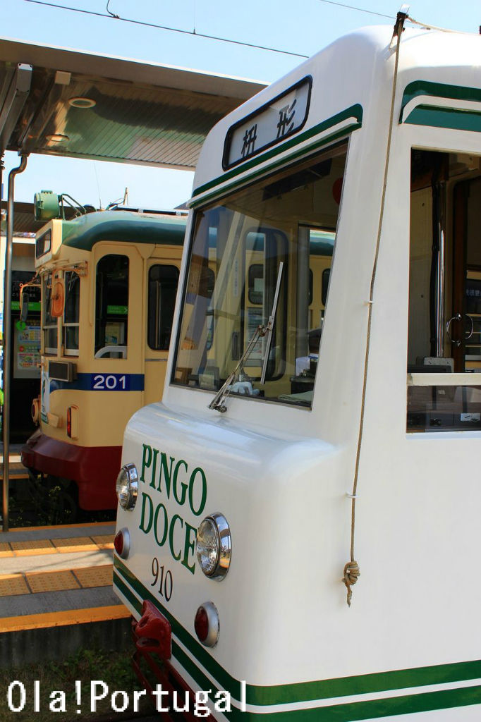 リスボン市電、日本を走る：910号電車に乗って来た♪ （2