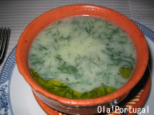 ポルトガル料理：Caldo Verde カルド・ヴェルデ