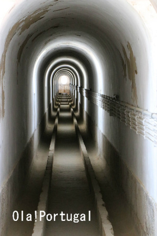 リスボン旅行記：リスボンの水道橋の内部