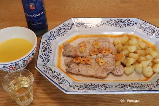 ポルトガル料理を作ってみた：Ola! Portugal