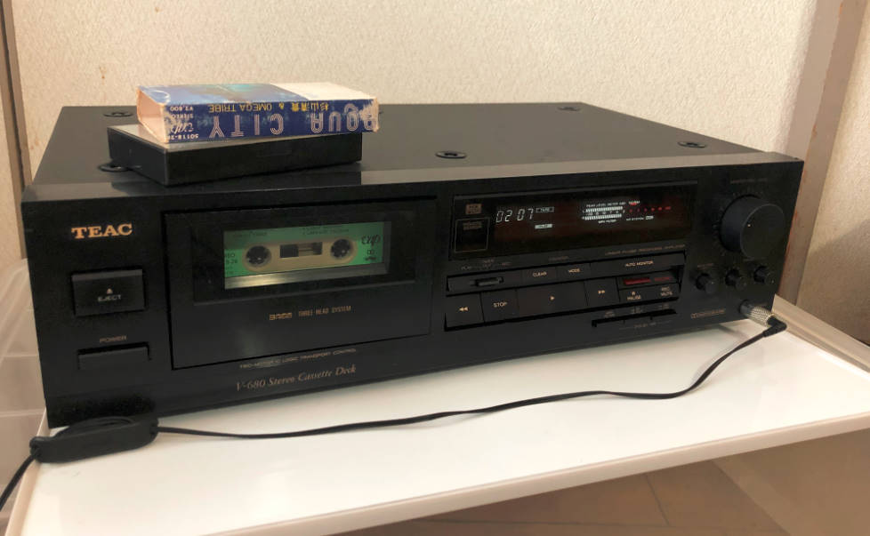 TEAC V-680 カセットデッキ ベルト交換 3回目(作業完了 TEAC V-680 カセットデッキ ベルト交換 3回目(作業完了