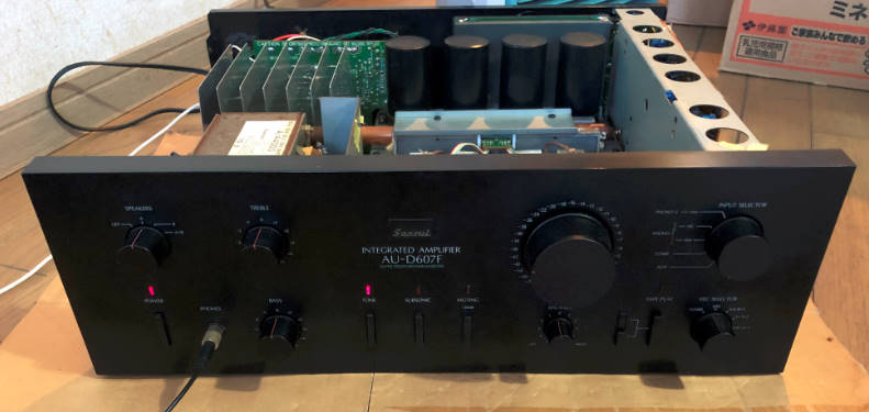 【ジャンク品扱い】SUNSUI AU-D607F ジャンク品 SANSUI AU-D607F EXTRA 通電確認済み