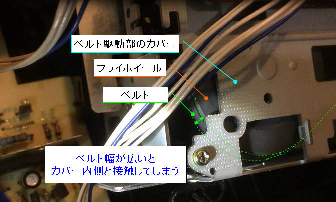 TEAC V-680 カセットデッキ ベルト交換 2回目 : 古いオーディオ