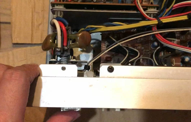 YAMAHA A-7a プリメインアンプJUNK品修理 2回目 : 古いオーディオ