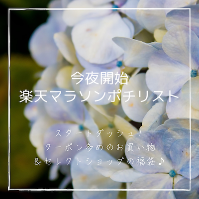 6月お買い物マラソン