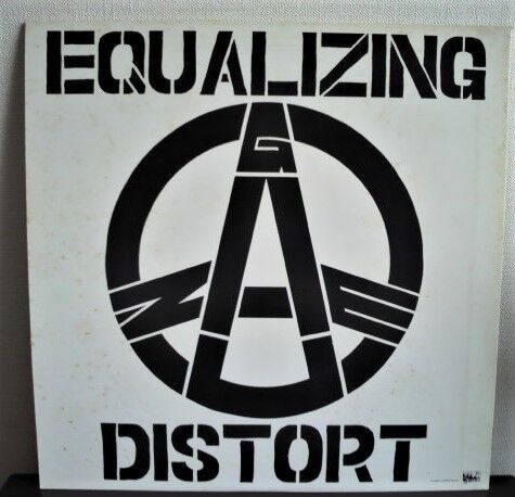 GAUZE（LP）「EQUALIZING DISTORT」 : ダンボールの中の80年代