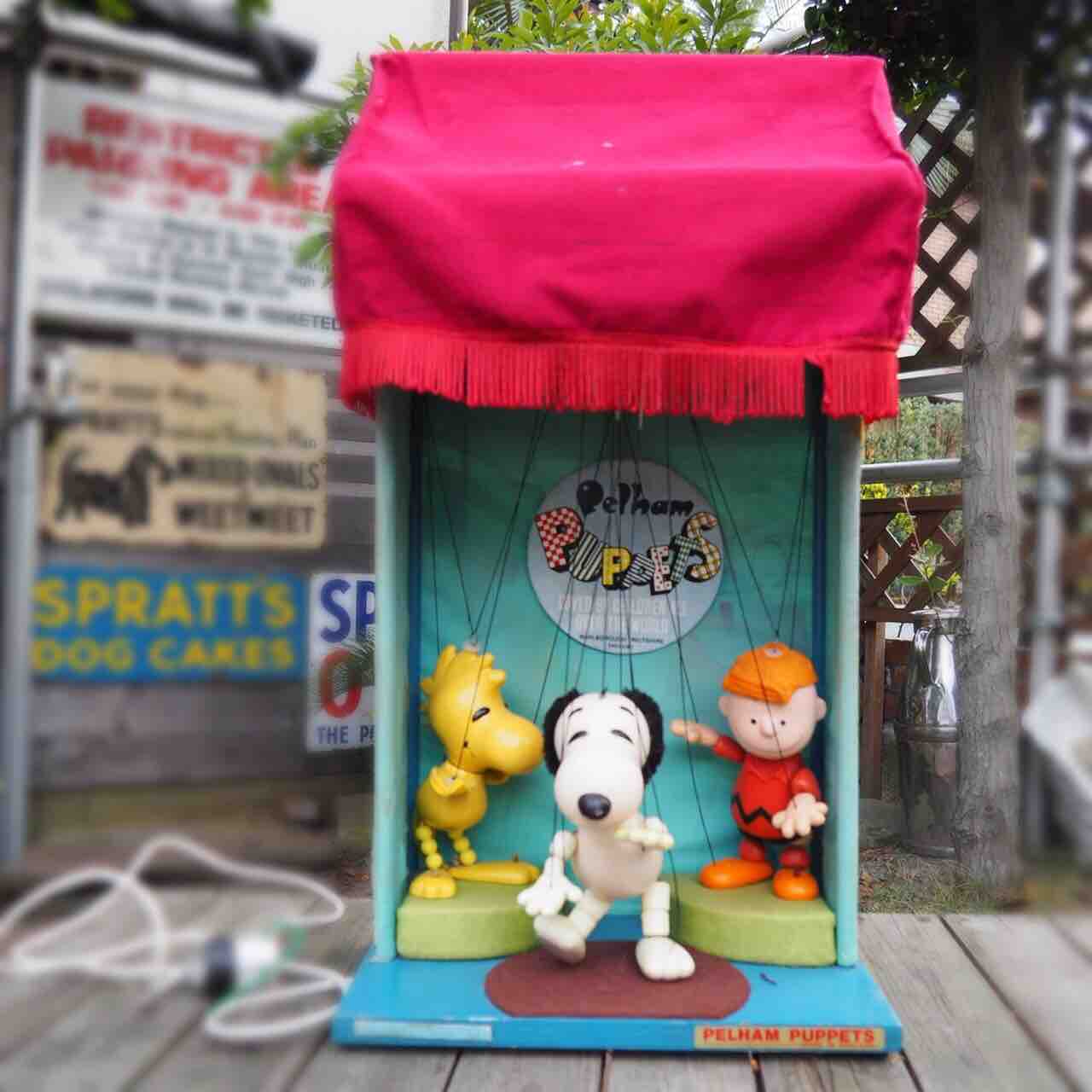 Pelham Puppets スヌーピー マリオネット 店頭用ディスプレイ