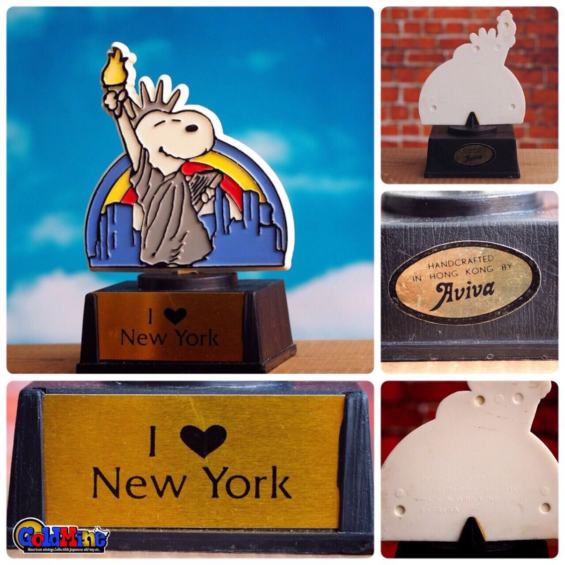 ご当地限定トロフィー「I ❤️ New York」 : The Old Snoopy Collection