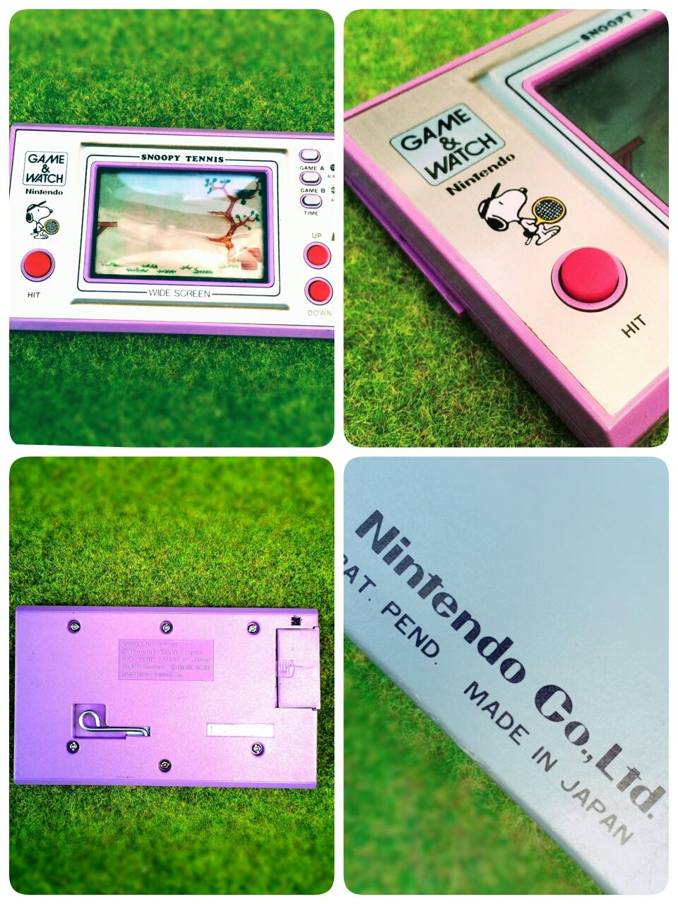 Nintendo snoopy tennis game & watch 1982 : The Old Snoopy