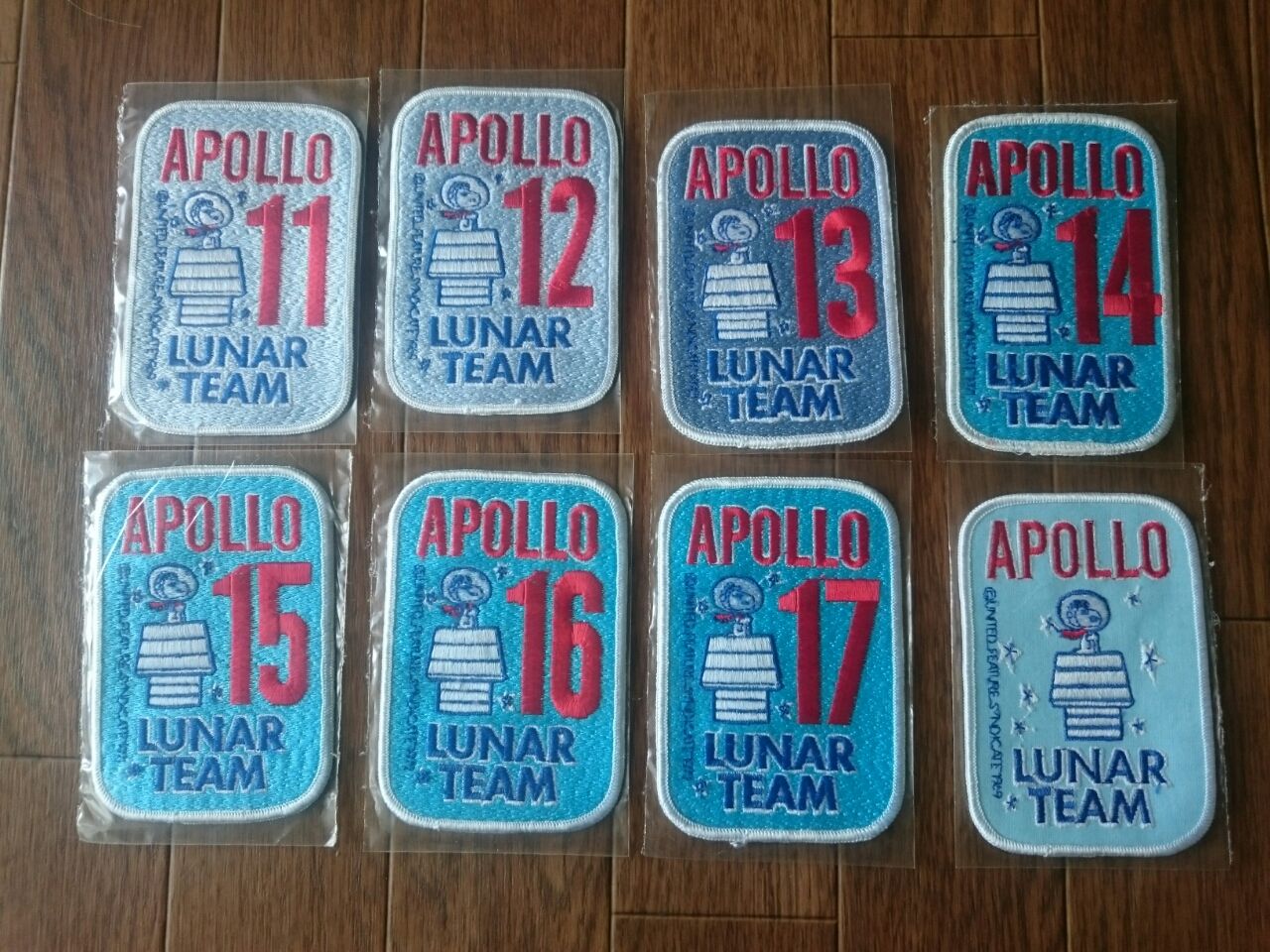 Snoopy NASA APOLLO patches 1969～1973s : The Old Snoopy Collection