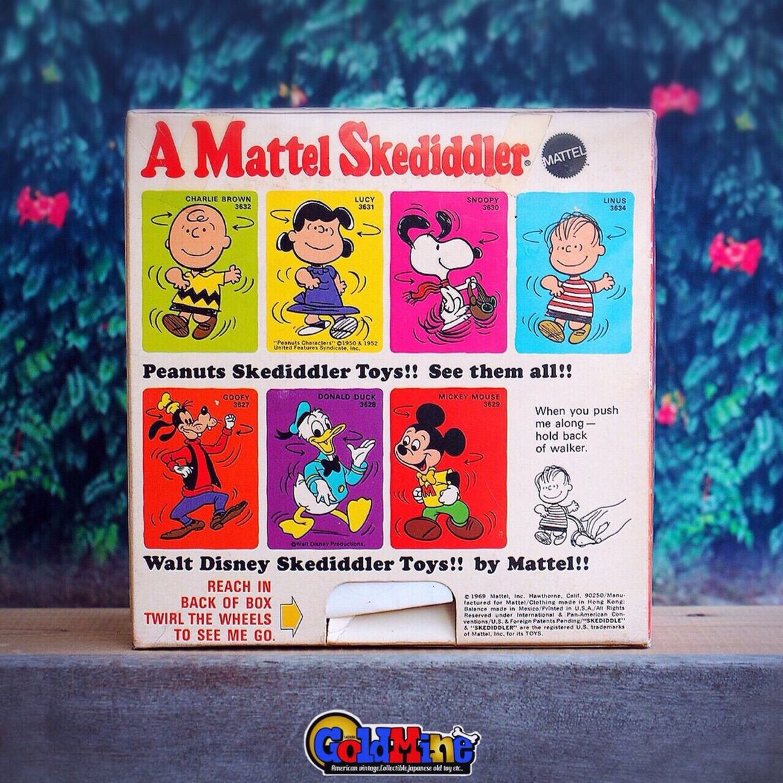 マテル社 ライナス スケディドラー 1969 The Old Snoopy Collection