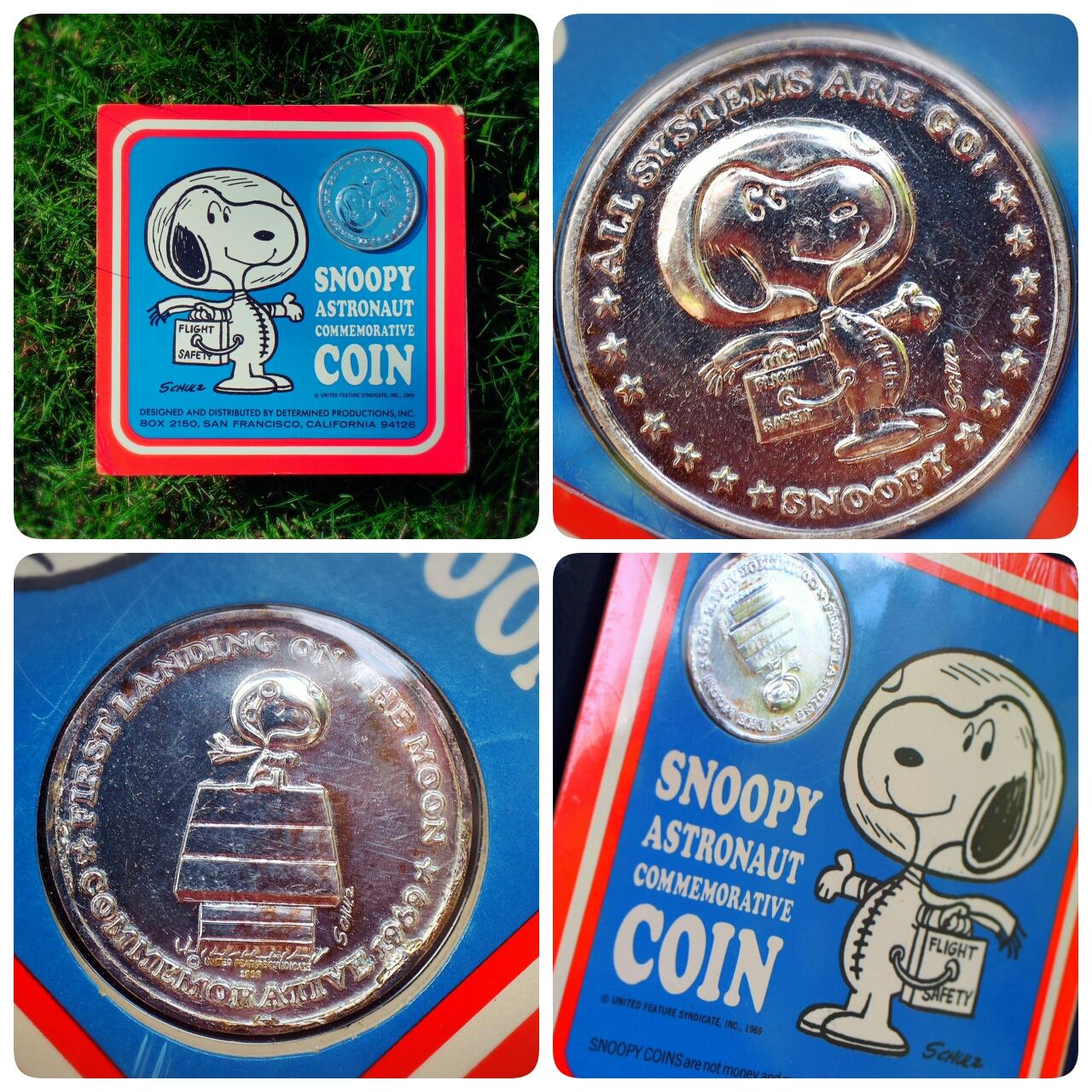 1969年発行 SNOOPY スヌーピー アストロノーツ コイン 1969年発行 SNOOPY スヌーピー アストロノーツ コイン
