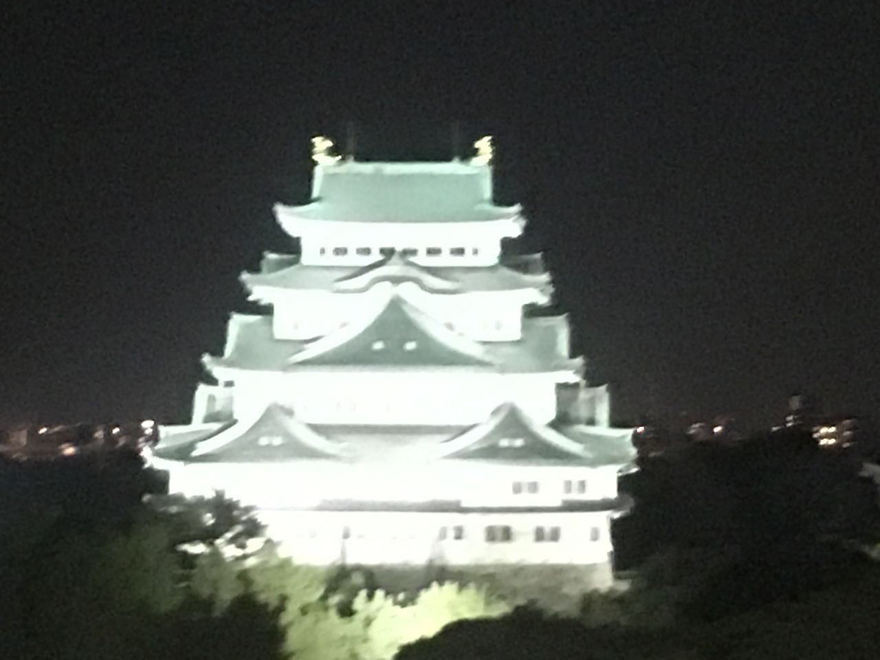 窓から 名古屋城 Olive シーサイドライフ