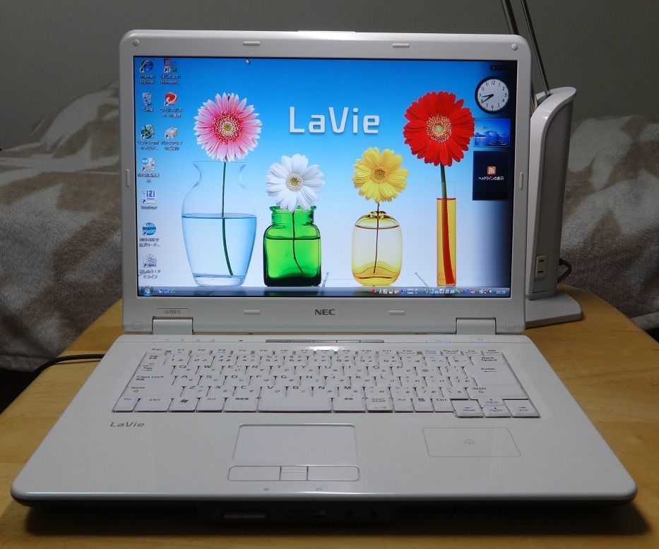ノートPC】NEC製 LaVie LL750/SG (2008年発売) : 関西と風景と未来のブログ