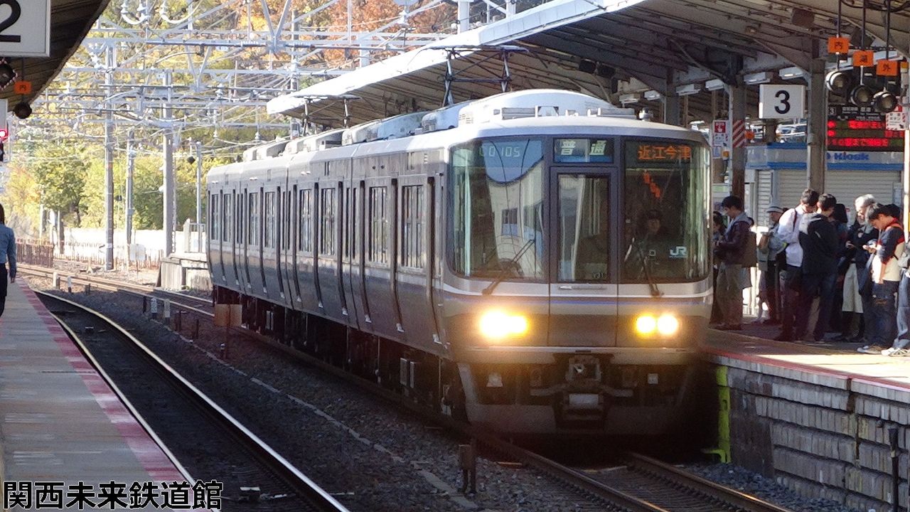 湖西線 223系00番台の湖西線普通 関西と風景と未来のブログ