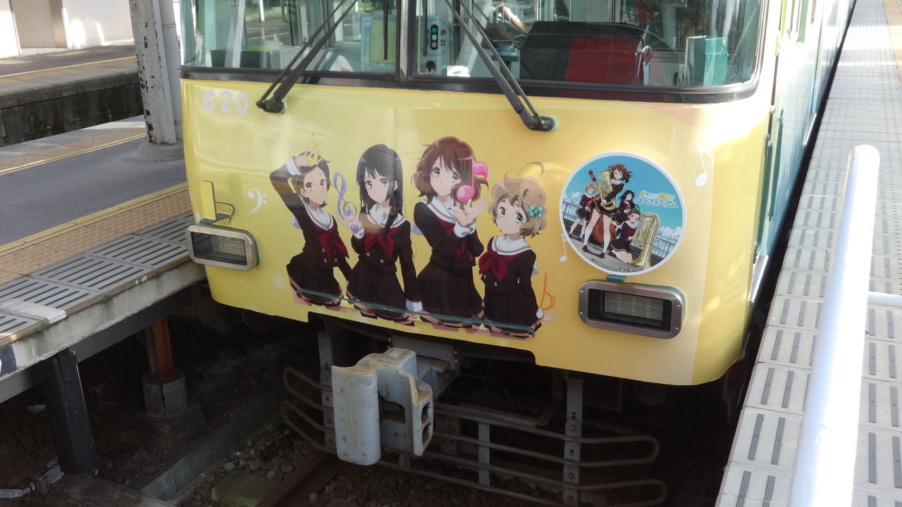 画像51枚】「響け！ユーフォニアム」ラッピング電車 京阪大津線