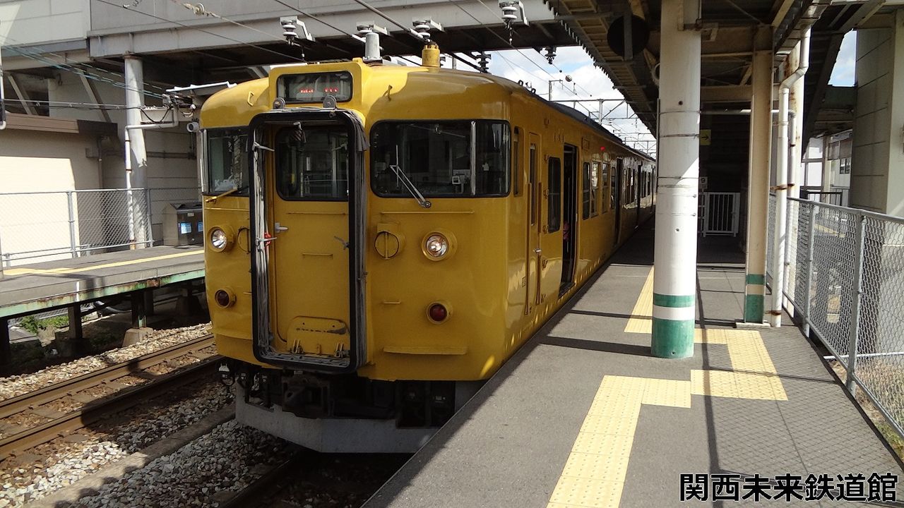 岡山地区】115系 岡オカK編成(末期色、更新色) : 関西と風景と