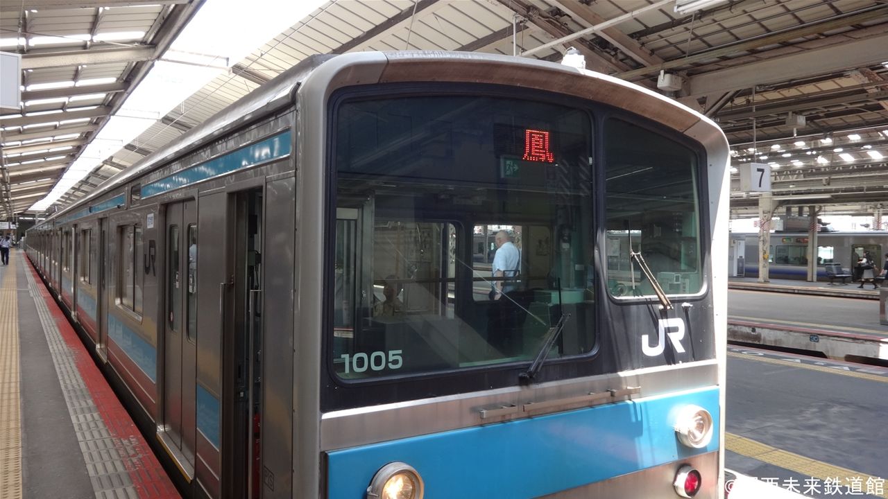 阪和線の4両編成の205系1000番台 : 関西と風景と未来のブログ 阪和線の4両編成の205系1000番台 : 関西と風景と未来のブログ