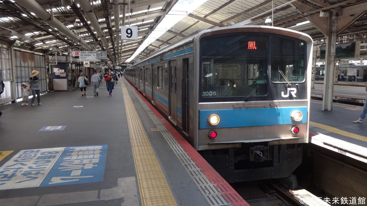 阪和線の4両編成の205系1000番台 : 関西と風景と未来のブログ