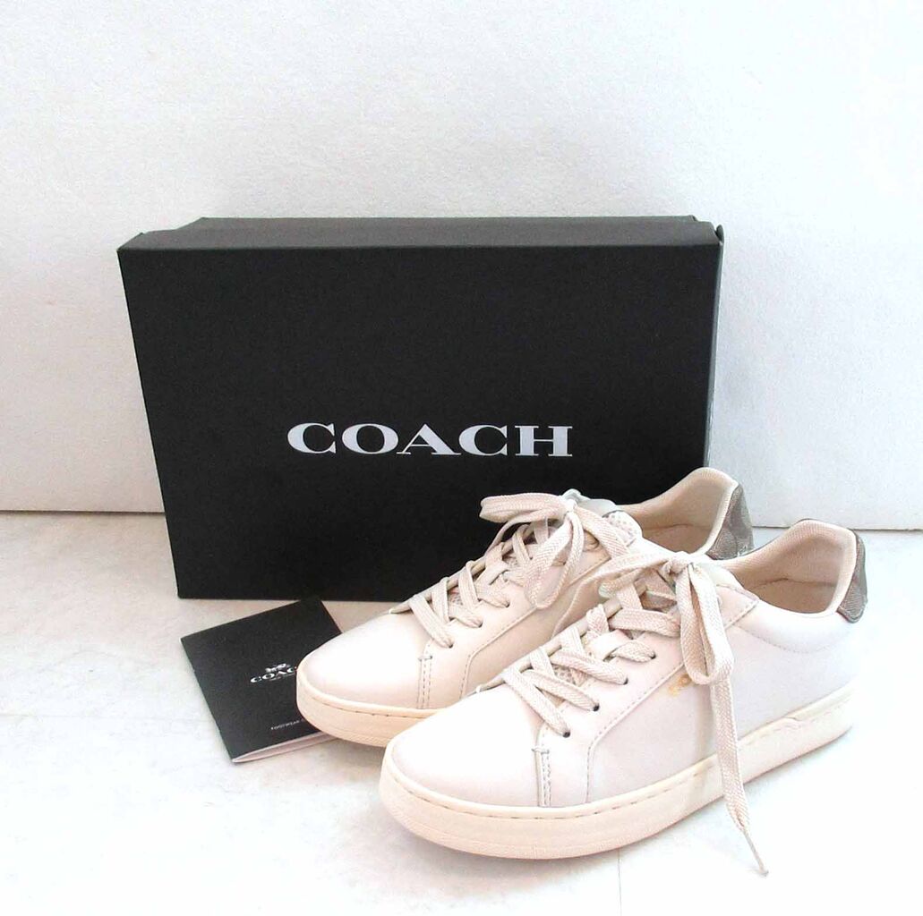 COACH コーチ Clip Low Top Sneaker スニーカーをお買取りさせて頂き ...