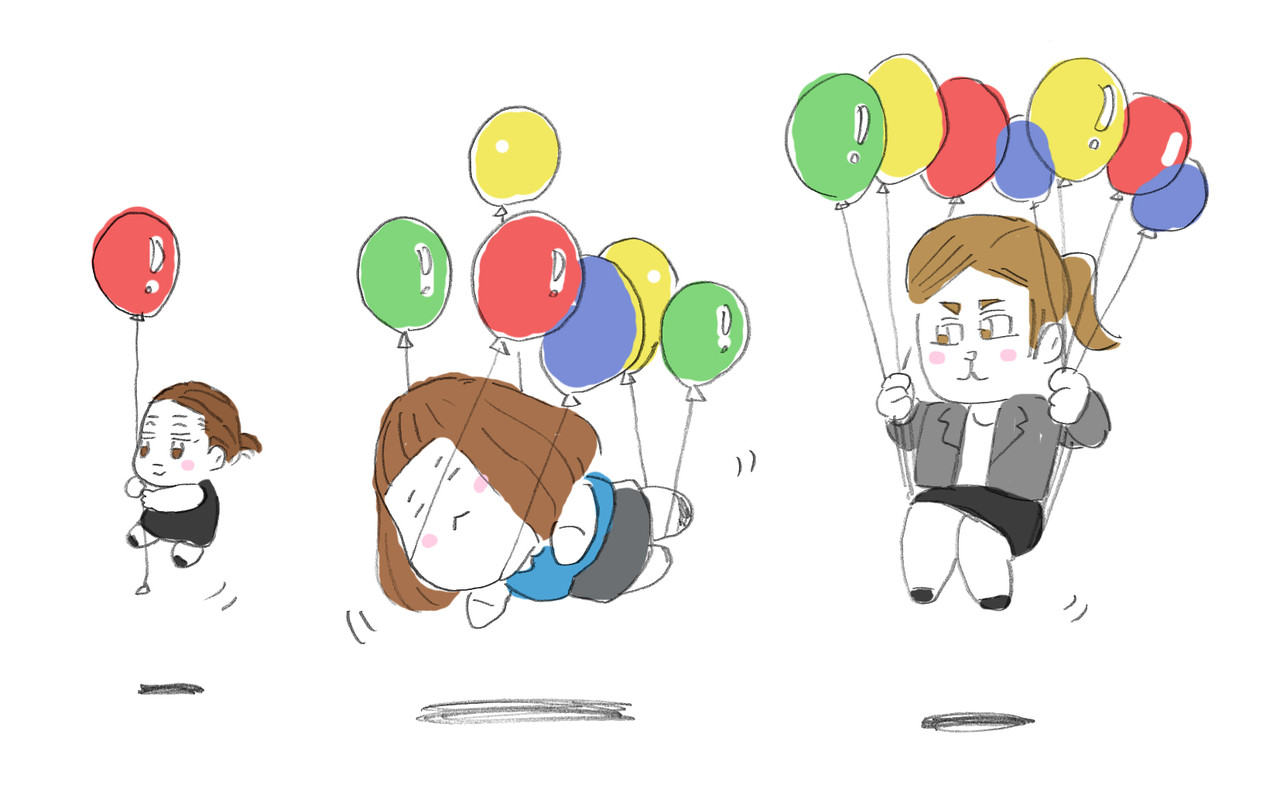 ふわりと浮く おーえるさん日記