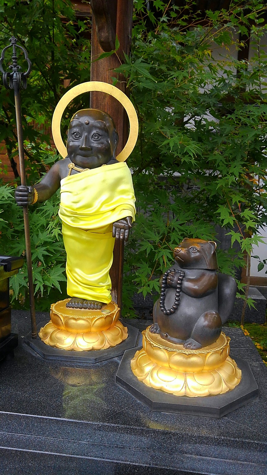 ♭◇信濃善光寺(長野)◇[白蓮坊]御朱印「むじな地蔵」3月限定令
