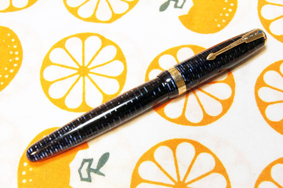 【メール便送料無料対応可】 パーカー「バキュマチック パールブルー」レビュー メジャー 筆記具