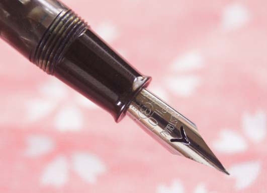 パイロット「白ペン グレーセルロイド」レビュー : テーゲー日記