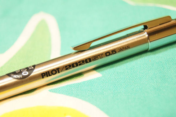 【限定値下げ】PILOT　パイロット　2020 ST ステンレス JAPAN パイロット「2020 ST（ステンレス）」レビュー : テーゲー日記