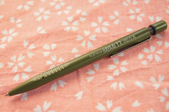 プラチナ「HAYAAI TR」レビュー : テーゲー日記 〜文具と万年筆のブログ〜 