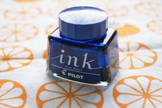 パイロット「ブルーブラック」レビュー : テーゲー日記 〜文具と万年筆