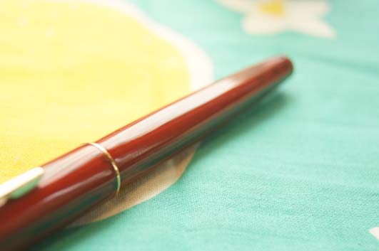 プラチナ万年筆「堆朱（PJ-10000）」レビュー : テーゲー日記 〜文具と