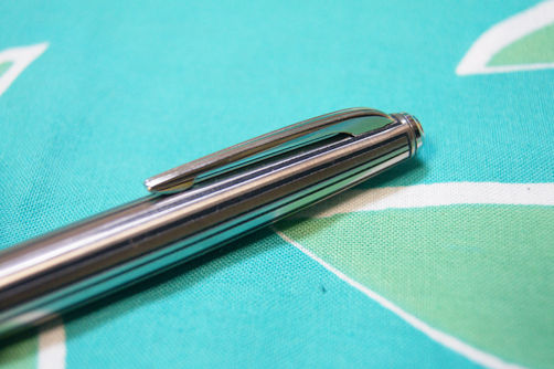 プラチナ「ポケット ステンレス蝕刻」レビュー : テーゲー日記 〜文具