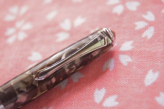 パイロット「白ペン グレーセルロイド」レビュー : テーゲー日記