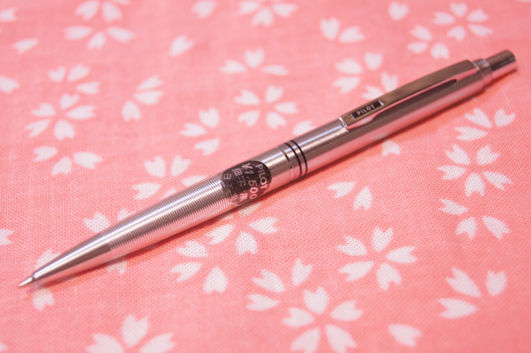 文房具・事務用品 PILOT ボールペン シルバー レディ ノック式 昭和レトロ