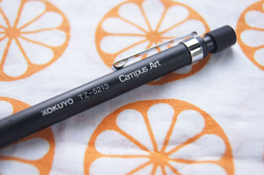 コクヨ「T-Z 5213 Campus Art」製図用シャープペンシル レビュー